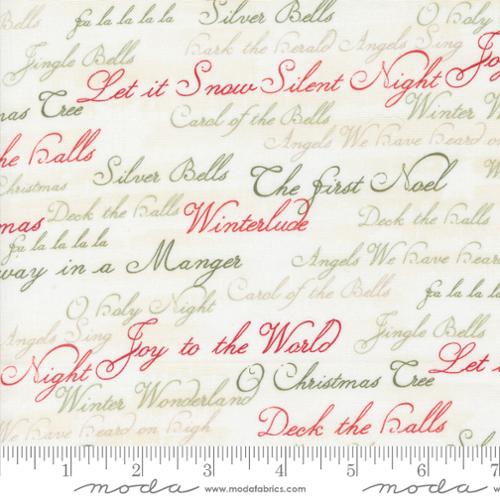 A Christmas Carol - Christmas Carols Text and Words - Snowflake by 3 Sisters