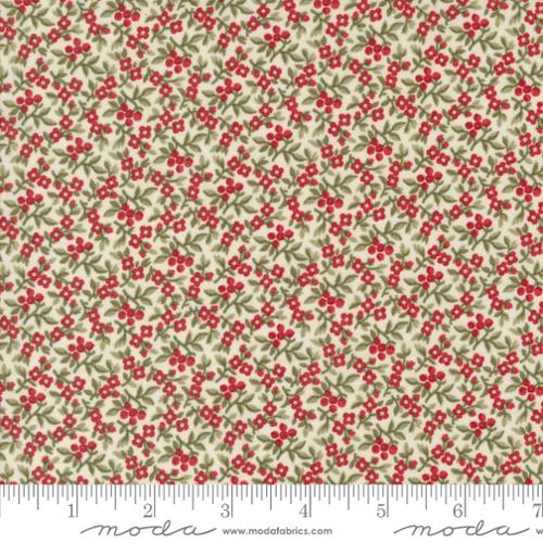 A Christmas Carol - Bountiful Berries Small Floral - Snowflake by 3 Sisters