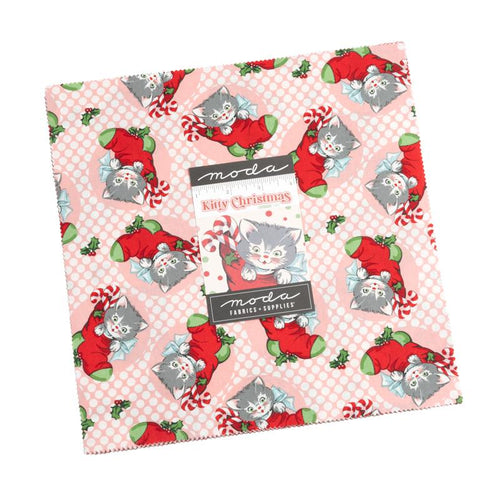 Kitty Christmas - Layer Cake by Urban Chiks