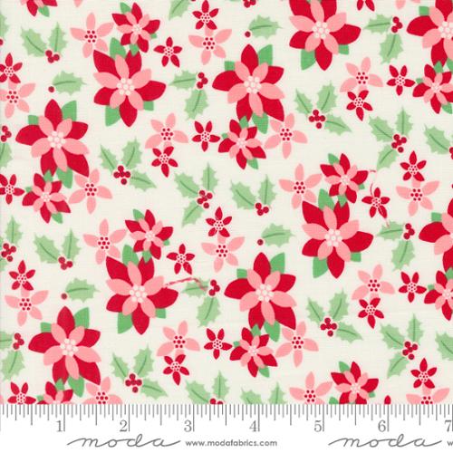 Kitty Christmas - Poinsettia Snow by Urban Chiks