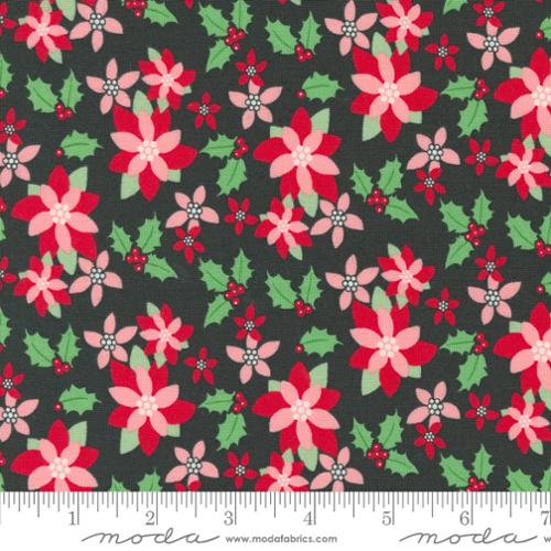 Kitty Christmas - Poinsettia Coal by Urban Chiks