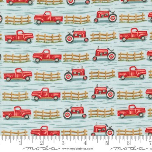 Willows Farm Truck and Tractor Sky by Deb Strain