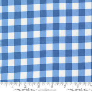 Coriander Colors Blue Gingham by Corey Yoder