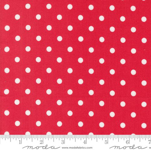 Coriander Colors Red Big Dots by Corey Yoder