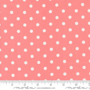 Coriander Colors Pink Big Dots by Corey Yoder