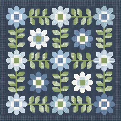 Shoreline Edelweiss Quilt Kit by Camille Roskelley