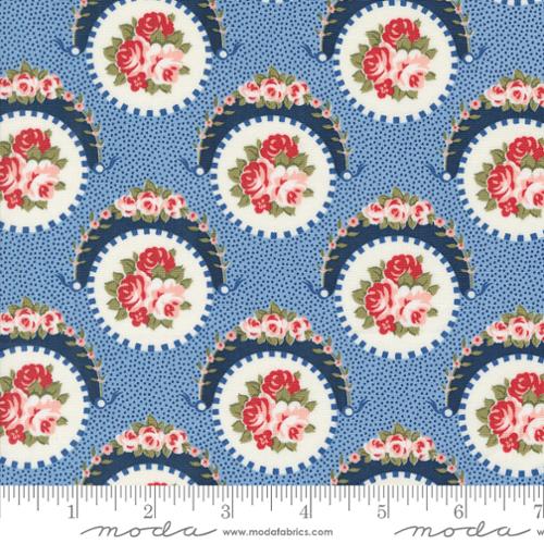 Grand Haven Sweet Florals Sky by Minick & Simpson