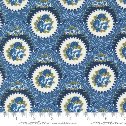 Grand Haven Sweet Florals Nautical Blue by Minick & Simpson