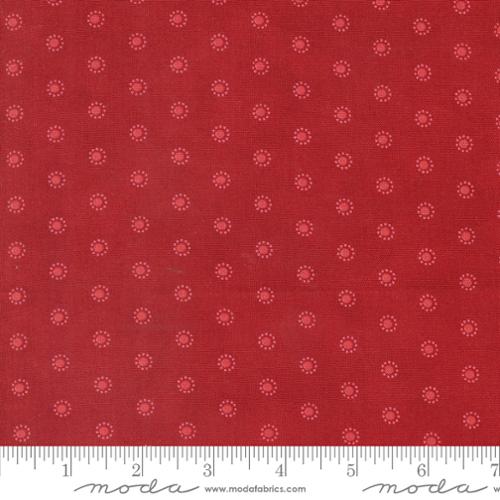 Grand Haven Dotted Dots Crimson by Minick & Simpson