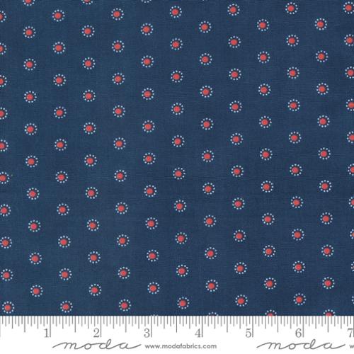 Grand Haven Dotted Dots Navy by Minick & Simpson