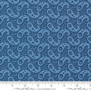 Grand Haven Bandana Paisley Nautical Blue by Minick & Simpson