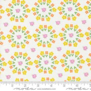 Laguna Sunrise Paradise Florals Off White by Sherri and Chelsi