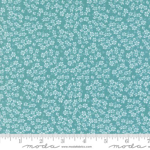 Laguna Sunrise Harbor Florals Teal by Sherri and Chelsi