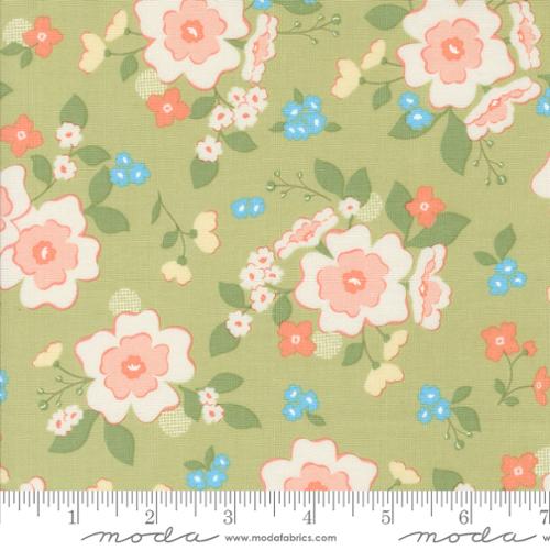 Dainty Meadow Wild Boutique Florals Pear by My Sew Quilty Life