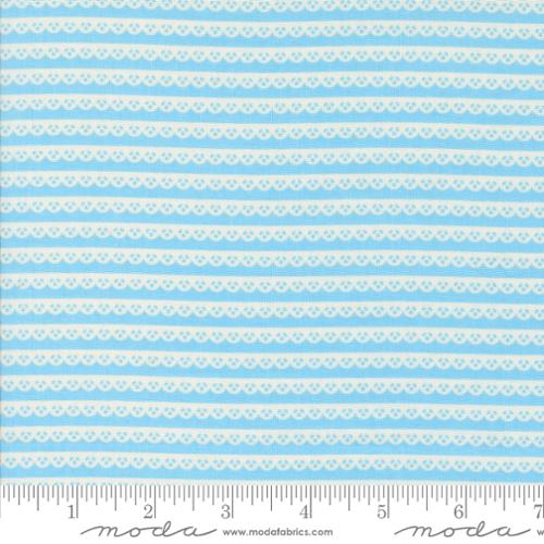 Dainty Meadow Dainty Lace Stripes Bluebell by My Sew Quilty Life