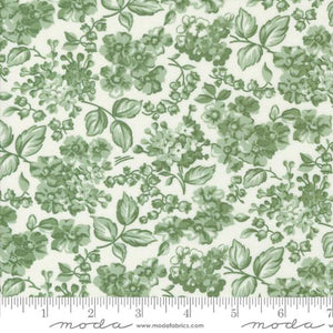 Rosemary Cottage Blooms Cream Rosemary by Camille Roskelley