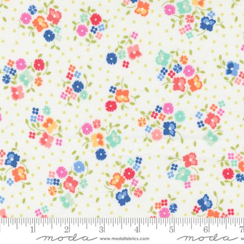 Cali and Co. Flower Dot Cloud Multi by Corey Yoder