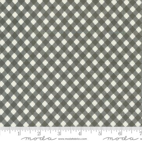 Farmstead Gingham Charcoal by Stacy Iest Hsu