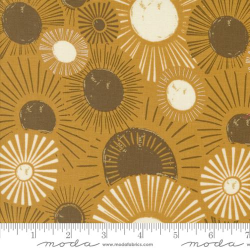 Things Above Sunrise Sunset Harvest Gold by Fancy That Design House