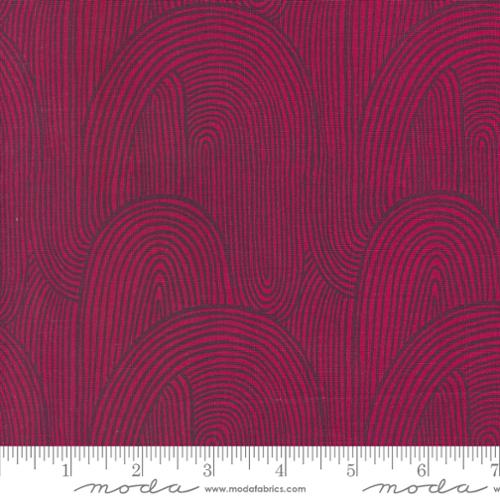 Things Above Wavy Whirl Pomegranate by Fancy That Design House