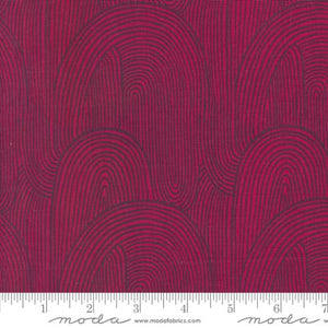 Things Above Wavy Whirl Pomegranate by Fancy That Design House