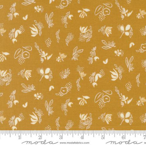 Things Above Floral Sprinkle Harvest Gold by Fancy That Design House