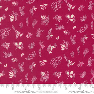 Things Above Floral Sprinkle Pomegranate by Fancy That Design House