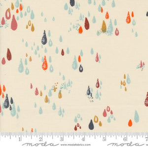 Things Above Raindrops Eggshell by Fancy That Design House