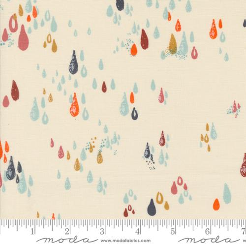 Things Above Raindrops Eggshell by Fancy That Design House