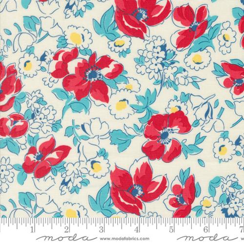 Time and Again Cheerful Florals Flour by Linzee McCray