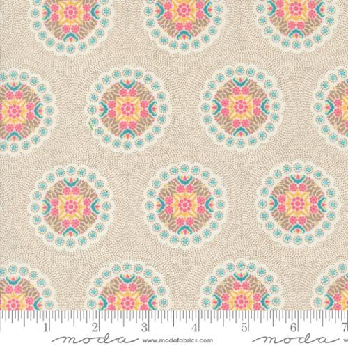 Sunday Brunch Crepe Geometrics Medallion Spritzer by BasicGrey