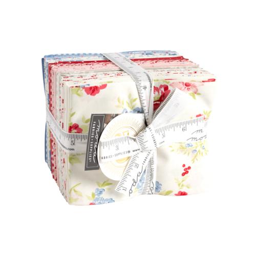 Hollyhocks and Roses Fat Quarter Bundle by Bunny Hill Designs