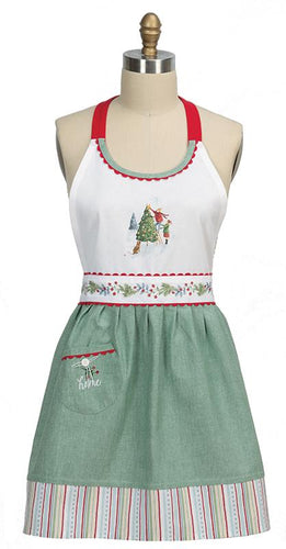 Magical Winterland Hostess Apron by Kay Dee Designs