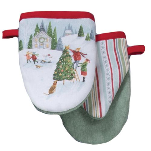 Magical Winterland Grabber Mitt by Kay Dee Designs