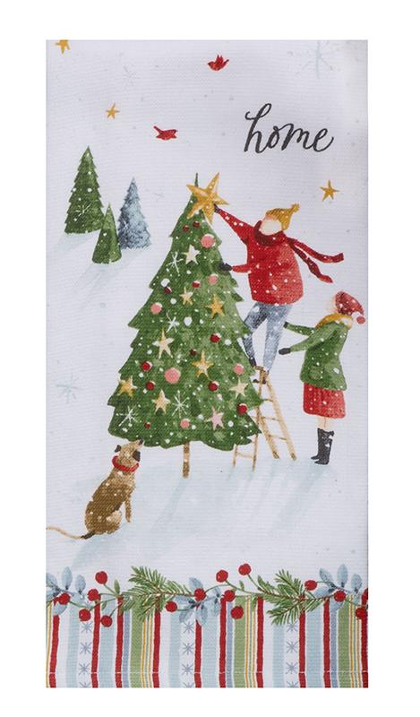 Magical Winterland Terry Towel by Kay Dee Designs