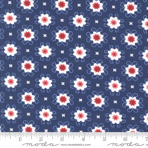 Star Spangled Bandana Twilight by April Rosenthal