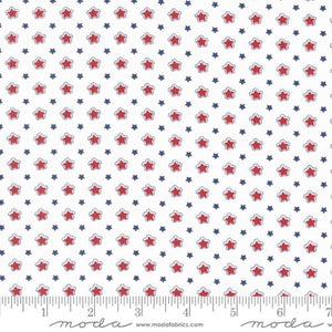 Star Spangled Folk Stars Patriotic by April Rosenthal