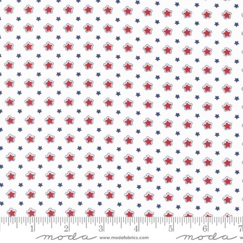 Star Spangled Folk Stars Patriotic by April Rosenthal