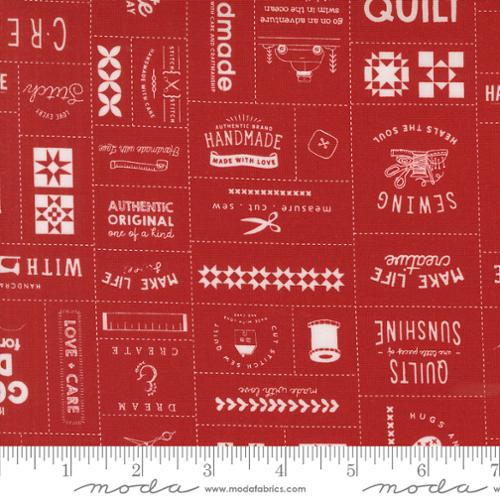 Threads Patchwork Red by Sweetwater