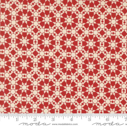 Threads Quilted Star Red by Sweetwater
