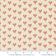 Threads Hearts Porcelain Red by Sweetwater