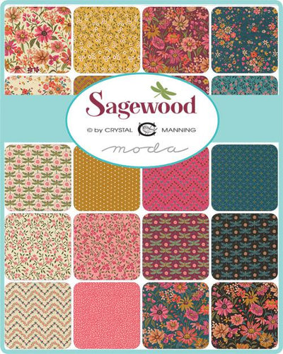 RESERVATION - Sagewood Fat Quarter Bundle by Crystal Manning