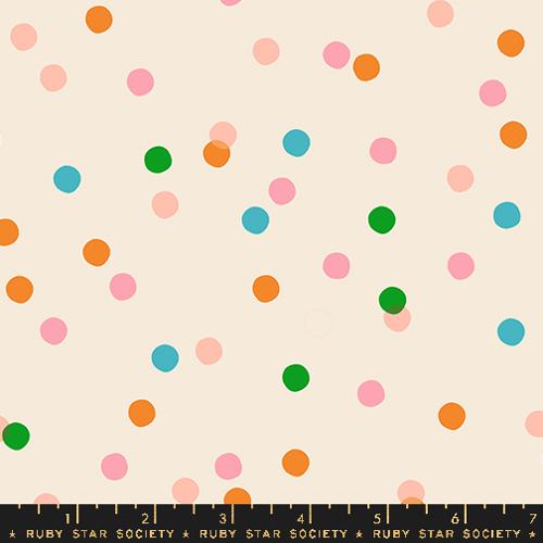Carousel Spritz Dots Natural by Melody Miller