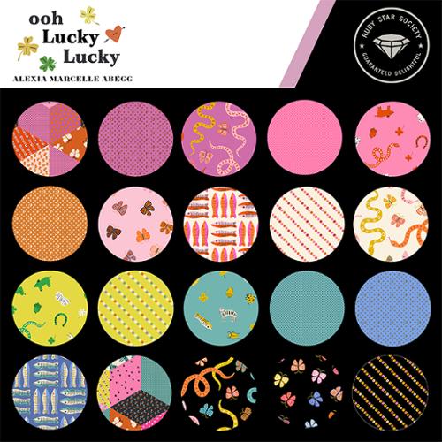 RESERVATION - Ooh Lucky Lucky Fat Quarter Bundle by Alexia Marcelle Abegg of Ruby Star Society