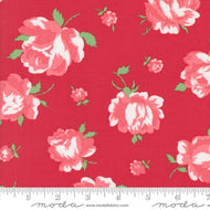 Summertime Florals Red by Camille Roskelley