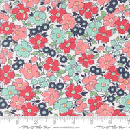 Summertime Flower Patch Cream by Camille Roskelley