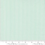 Summertime Stripes Aqua by Camille Roskelley