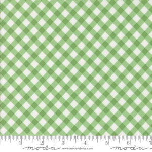 Summertime Picnic Plaid Green by Camille Roskelley
