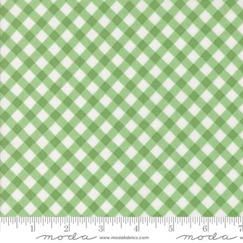 Summertime Picnic Plaid Green by Camille Roskelley