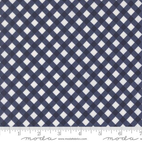 Summertime Picnic Plaid Navy by Camille Roskelley